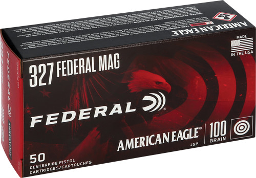 Federal AE 327 Federal Magnum 100-Grain Jacketed Soft Point Ammunition