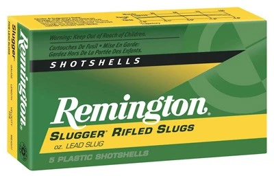 Remington Slugger 20 Gauge 2.75-Inch Lead Slug Ammunition – 5 Rounds per Box