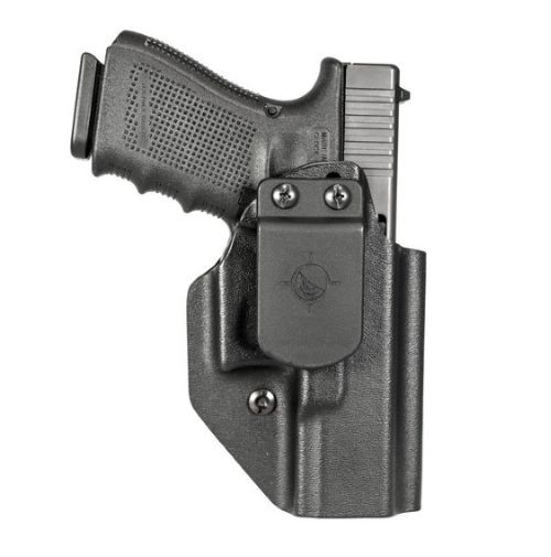 Mission First Tactical MFT Holster AIWB/OWB for Glock 17/19/22/23/26/27/34/35 - Ambidextrous Hybrid Inside Waistband and Outside Waistband Carry