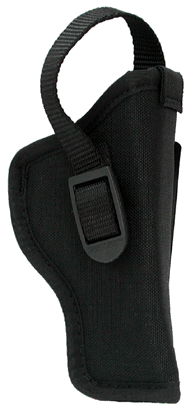Michaels Hip Holster #1 for Medium Autos with 3-4 Inch Barrels – Right Hand, Black Cordura Nylon