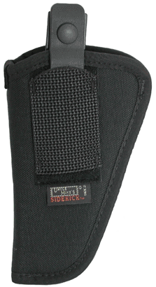 Michaels 7000 Hip Holster #2 for 4-Inch Barrel Revolvers, Ambidextrous Black CORDURA Nylon