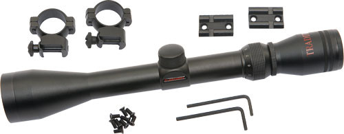 Traditions 3-9x40 Muzzleloader Scope Kit with Rings and Duplex Reticle