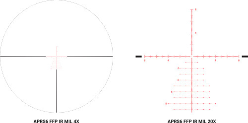 Athlon Helos BTR G2 30mm Tactical Rifle Scope with Illuminated APRS6 MIL Reticle