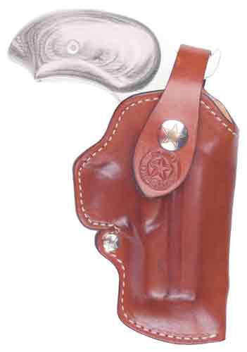 Bond Arms Belt Loop Holster for Tan Bond Derringers - Right Hand Fit, Leather Design