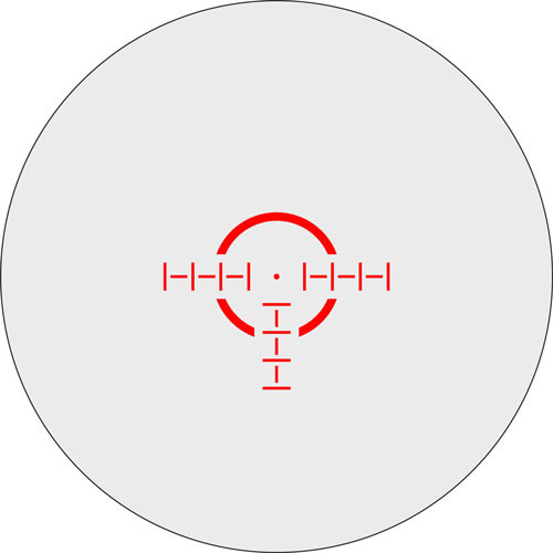 Riton 3 Tactix Rifle Scope 1-8x24 with Illuminated Reticle and Capped Turrets
