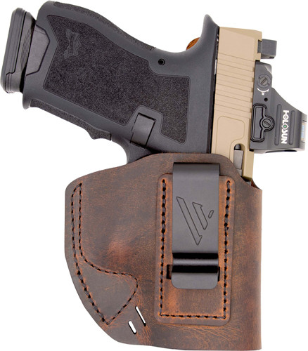 VersaCarry Element Leather Inside Waist Band Holster for 1911 3-inch - Brown