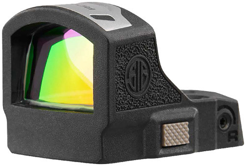 Sig Sauer Romeo RS Open Reflex Sight – Black, RMS Mount, 6 MOA Dot, Steel Chassis