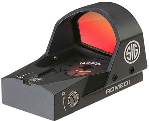 Sig Sauer Romeo1 6 MOA Red Dot Reflex Sight for Pistol, MSR, and Shotgun