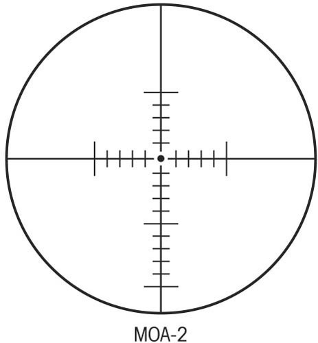 Sightron S-Tac 4-20x50 Rifle Scope with MOA-2 Reticle and 30mm Tube