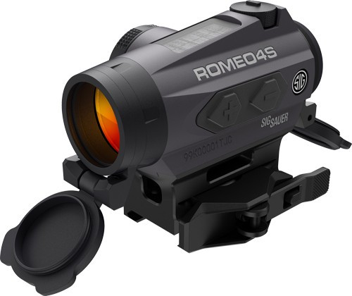 Sig Romeo4S 2MOA Red Dot Sight for Semi-Automatic Pistols, MSR Platforms, and Shotguns