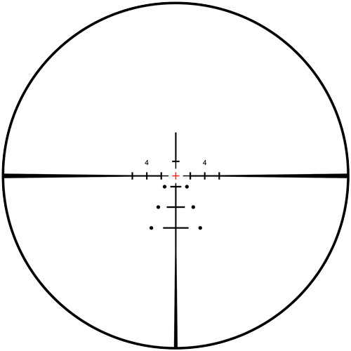 Burris Fullfield 2025 Rifle Scope with Illuminated Ballistic E3 Reticle, 2-8x Magnification, 1-Inch Tube, Black Matte Finish