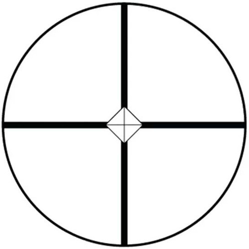 Truglo 4x32mm Shotgun Scope with Diamond Reticle and Included Rings