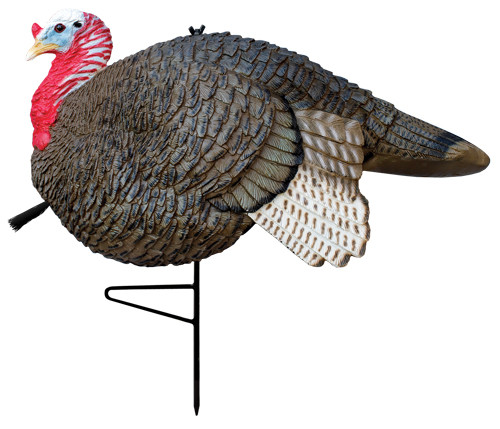 Primos Lil Turkey Decoy - Lifesize Molded Rubber for Hunting