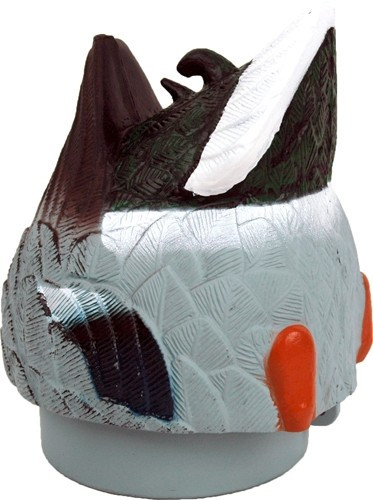 MOJO Outdoors Butt Up Mallard Ripper Decoy - Realistic Life-Like Drake Duck with Rippling Motion, Operates 6-8 Hours on Batteries