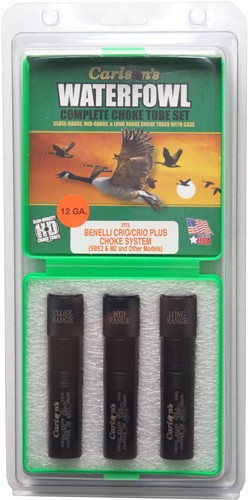 Carlson's Crio Plus Waterfowl Choke Tube Set for Benelli Crio Plus 12 Gauge