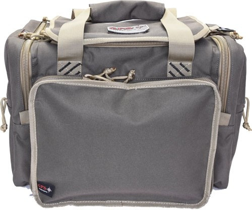 GPS Medium Range Bag with Visual ID Storage System for Firearms and Ammo in Rifle Green/Khaki