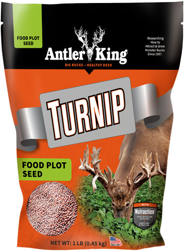 Antler King Turnips 1 lb Bag – High-Protein Deer Food with Energy-Enriched Bulb