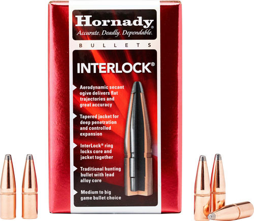 Hornady Bullets 9.3mm .366 – Jacketed Soft Point Rifle Bullets, 286 Grains, Pack of 50