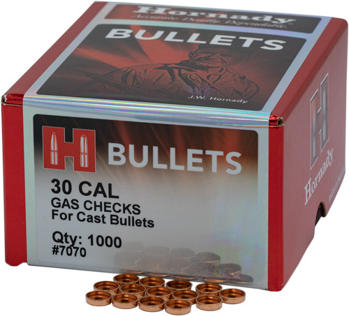 Hornady .30 Caliber Gas Checks – Part Number 7070