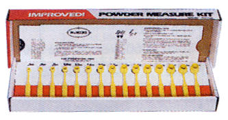 Lee Powder Measure Kit with 15 Graduated Plastic Dippers and Dispensing Chart
