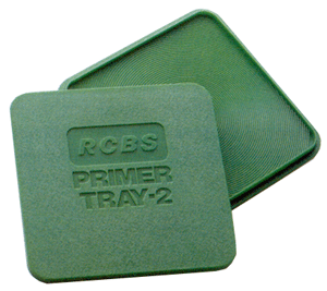 RCBS Primer Tray-2 with Green Color for Larger Primer Packages