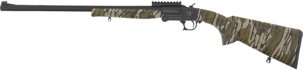 Iver Johnson Model IJ7001224BOTTK 12-Gauge Field Break Action Shotgun with Camouflage Stock and Storage Foldability