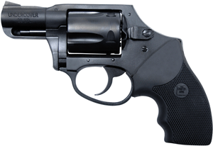 Charter Arms Undercover DAO .38 Special +P Revolver with Blued Finish and Rubber Grips