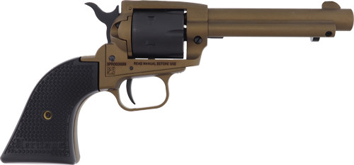 Heritage 22 Long Rifle Revolver with 4.75-inch Burnt Bronze Barrel and Frame