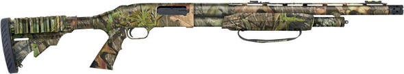 Mossberg 500 Tactical Turkey Pump Action Shotgun with 20-Inch Vented Rib Barrel and Adjustable Stock 53265