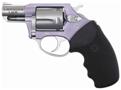 Charter Arms Lavender Lady .38 Special +P Revolver with Stainless Finish and Rubber Grip