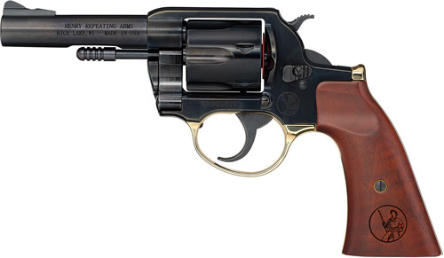 Henry Big Boy Revolver with 4-Inch Blued Barrel and Interchangeable Sights