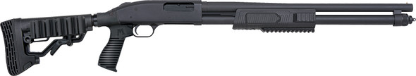 Mossberg Flex 590 Tactical Pump Action Shotgun with Synthetic Stock and 12 Gauge, Part Number 51672