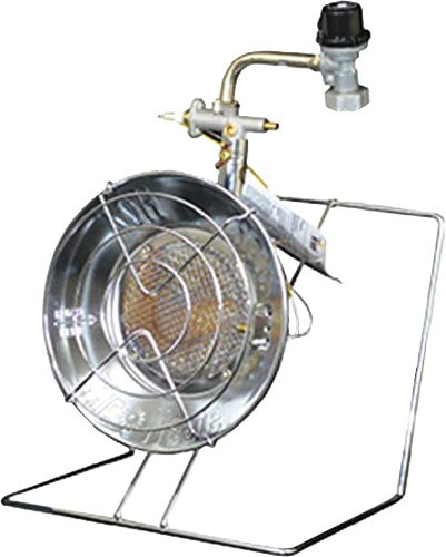 Mr. Heater F242300 10,000-15,000 BTU Propane Patio Heater with Chrome Reflector and Safety Shut-Off