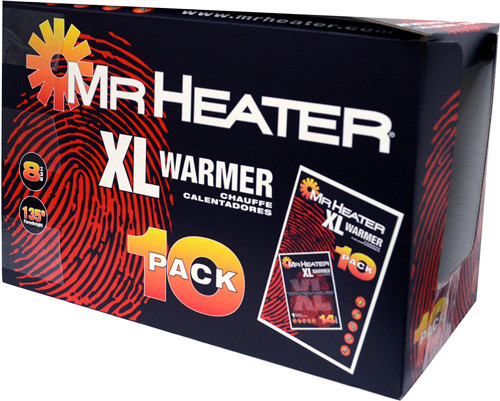 Mr. Heater XL Body Warmer 10 Pairs Pack - Portable Heated Clothing Layer