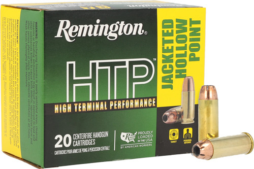 Remington HTP .45 Long Colt 180-Grain Jacketed Hollow Point Ammunition, Part Number 23012