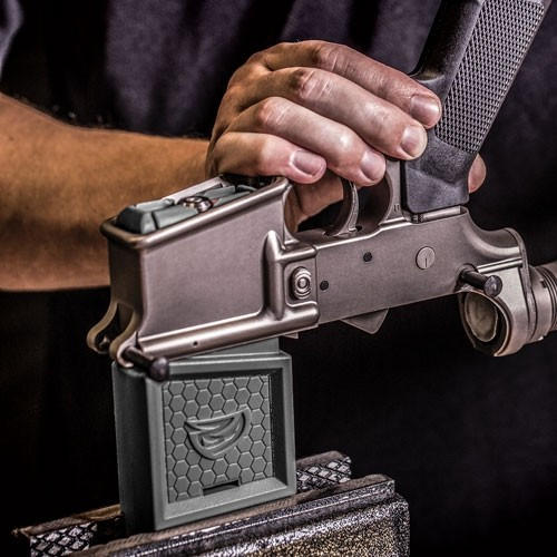 Real Avid Smart Fit AR15 Vise Block – Adjustable Mag Well Support for AR-15 Rifles