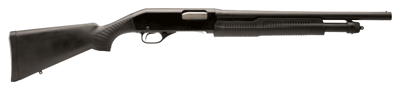 Stevens 320 Security 12 Gauge Pump-Action Shotgun with Matte Black Synthetic Stock