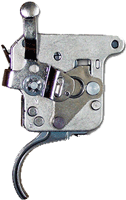 Rifle Basix Remington 700 Silver Trigger with Safety & Bolt Stop - Part L1KSILVER