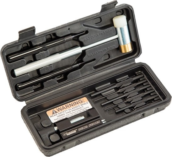 Wheeler AR Roll Pin Tool Kit for AR-15 with Bolt Catch and Trigger Guard Install Tools