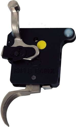 Rifle Basix Silver Trigger for Remington 700 - Precision Adjustable Trigger with Safety and Bolt Stop