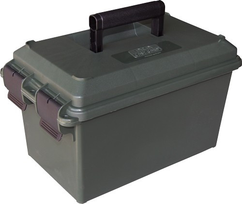 MTM Ammo Can Forest Green with Heavy-Duty Latches and Water-Resistant Design
