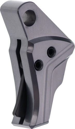 Tyrant CNC Glock Gen 5 Trigger Shoe in Grey Black – Part TDGTRIG5GREYBLACK