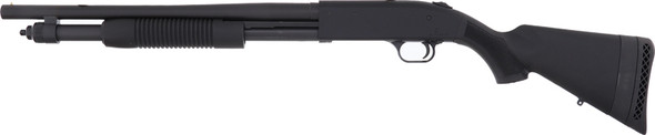 Mossberg 590S 12 Gauge Pump Action Shotgun with Synthetic Grey Stock