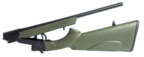 ATI Nomad Single Shot .410 Bore Shotgun with 18-Inch Barrel and Green Synthetic Stock