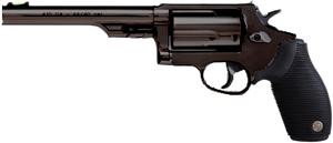 Taurus Judge 45LC/410 with 6.5-inch Barrel - Black Frame and Rubber Grips