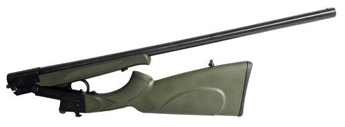ATI Nomad Single Shot 20 Gauge Shotgun with 26-Inch Blued Barrel and Synthetic Green Stock