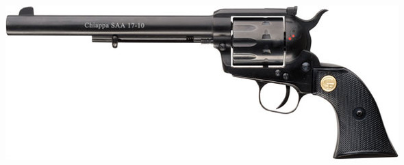 Chiappa SAA17-10 .17 HMR Revolver with 7.5-Inch Barrel and Adjustable Sights