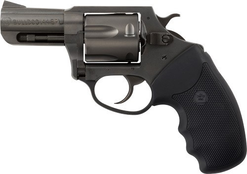 Charter Arms Bulldog .44 Special Revolver with Stainless Steel Frame and Rubber Grips