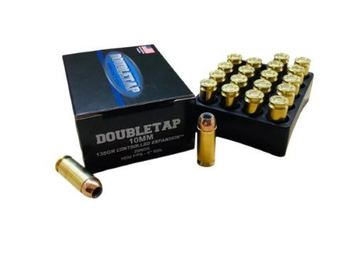 Doubletap 10mm Automatic 135 Grain Jacketed Hollow Point Ammunition (20 Rounds per Box)
