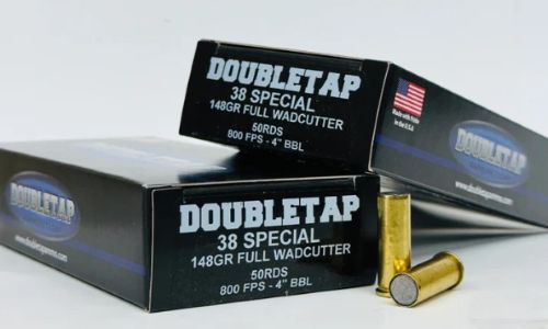 Doubletap 38S148T50 .38 Special Wadcutter 148 Grain Handgun Ammunition - 50 Rounds per Box